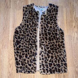 Cheetah Fur Vest